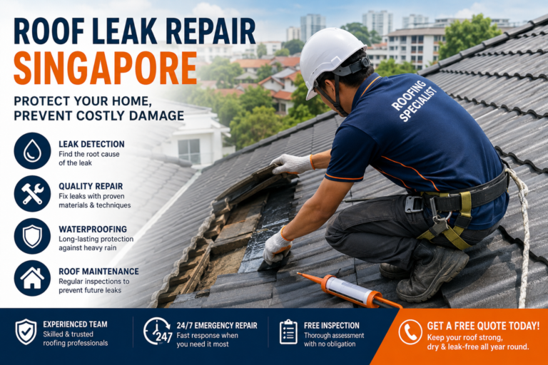 Roof Leak Repair Singapore