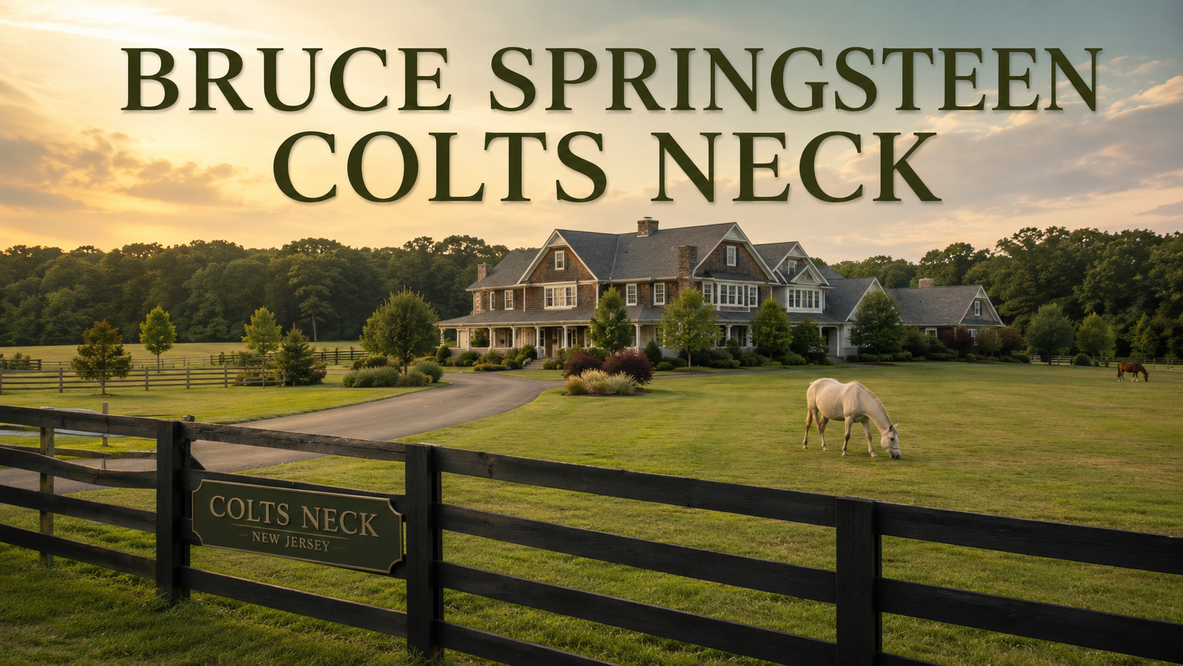 Bruce Springsteen Colts Neck