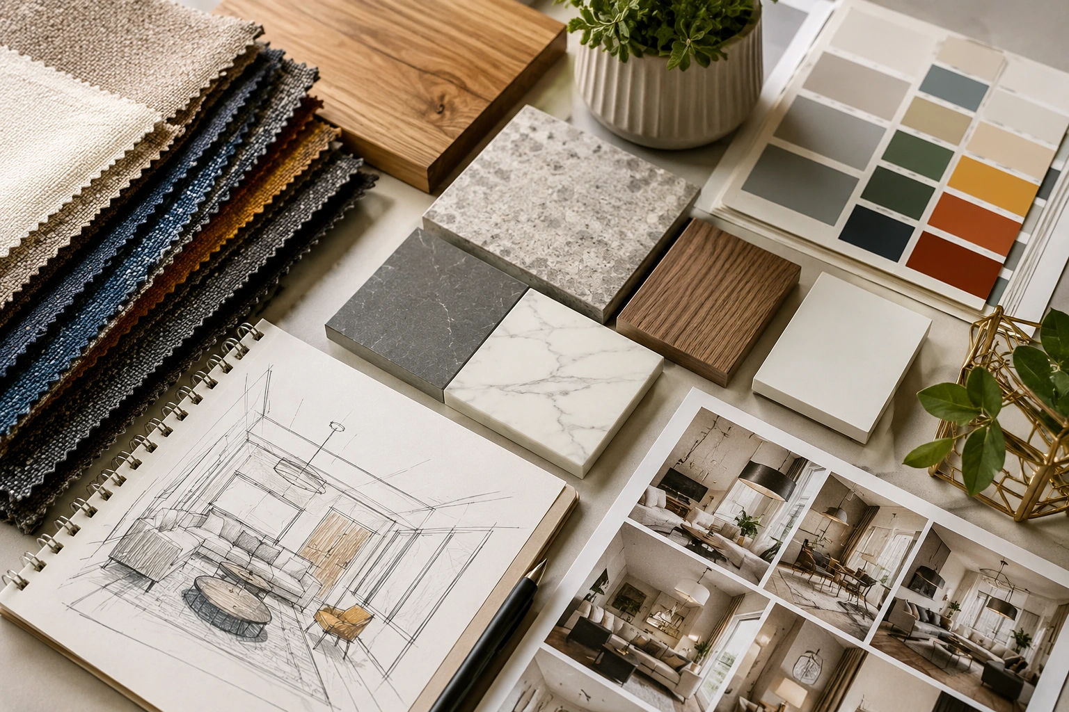 Materials and Interior Design