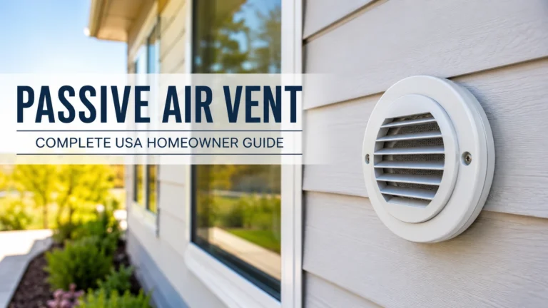 passive air vent
