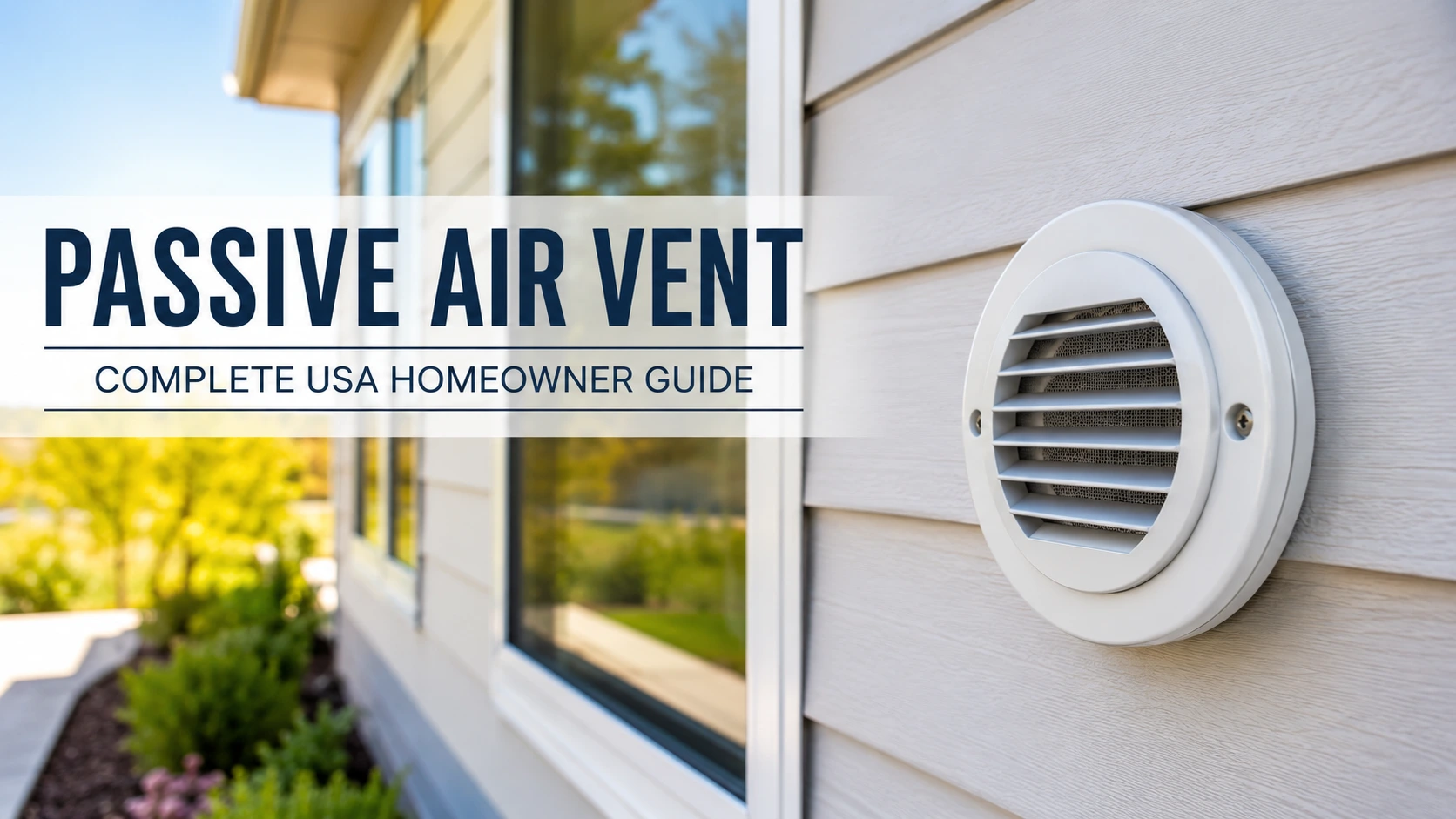 passive air vent