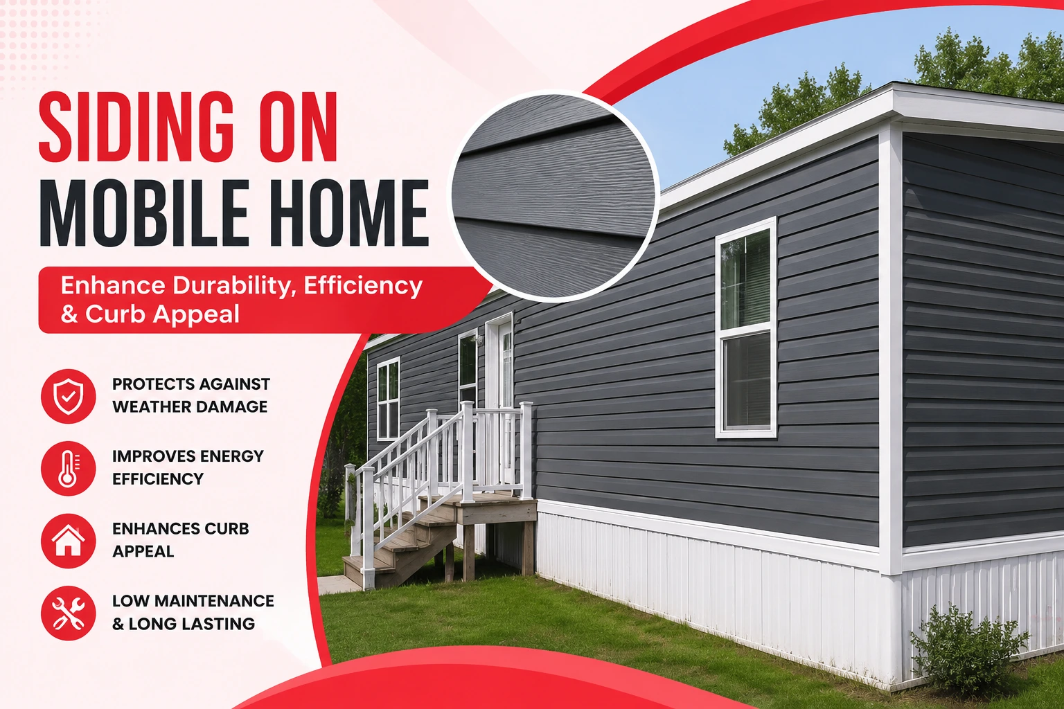 siding on mobile home