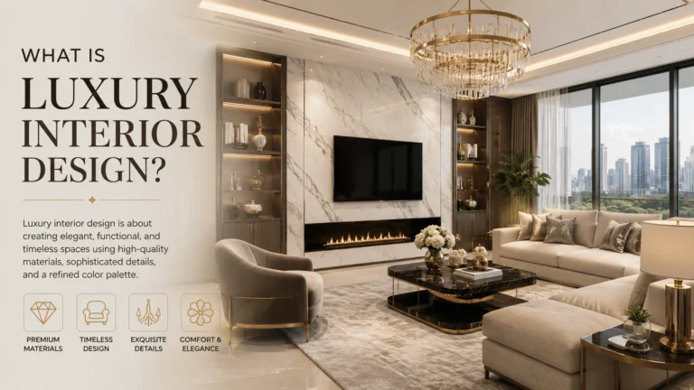 what is luxury interior design