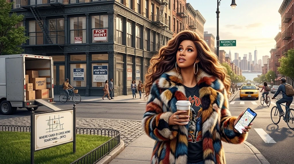 where does cardi b live now
