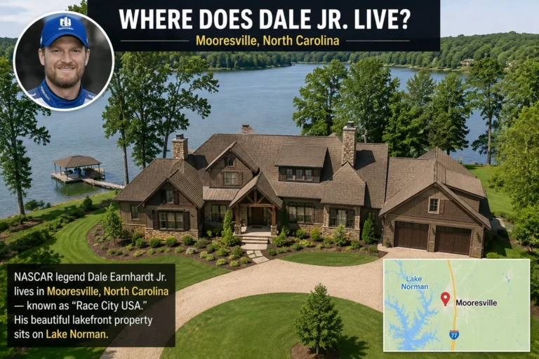where does dale jr live