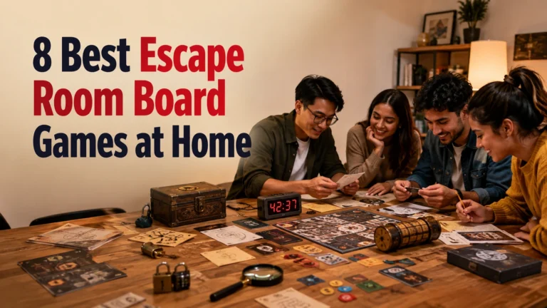 8 best escape room board games at home for game night