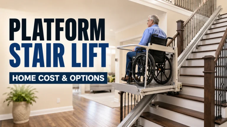 Platform stair lift for home cost and options